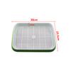 Double Layer Seedling Tray Plastic Seed Starter Sprout Vegetable Seedling Container Soilless Cultivation Gardening Planting Tool
