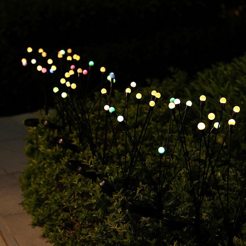 Solar Lights Fireworks Lawn Lights Solar Lamps LED Outdoor For Camping Garden Party Terrace Patio Decoration