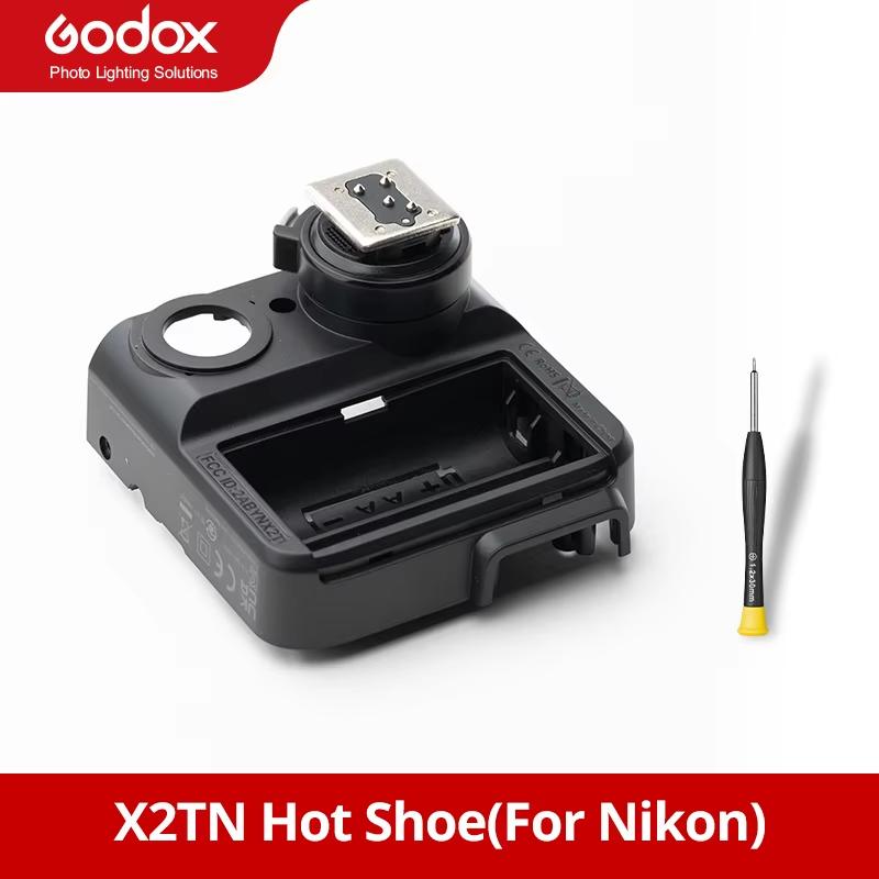 

Godox X2T Trigger Hot Shoe X2T-C X2T-N X2T-S X2T-F X2T-O X2T-P Запасные аксессуары для Canon Nikon Sony Fuji Olympus Pentax X2T-N