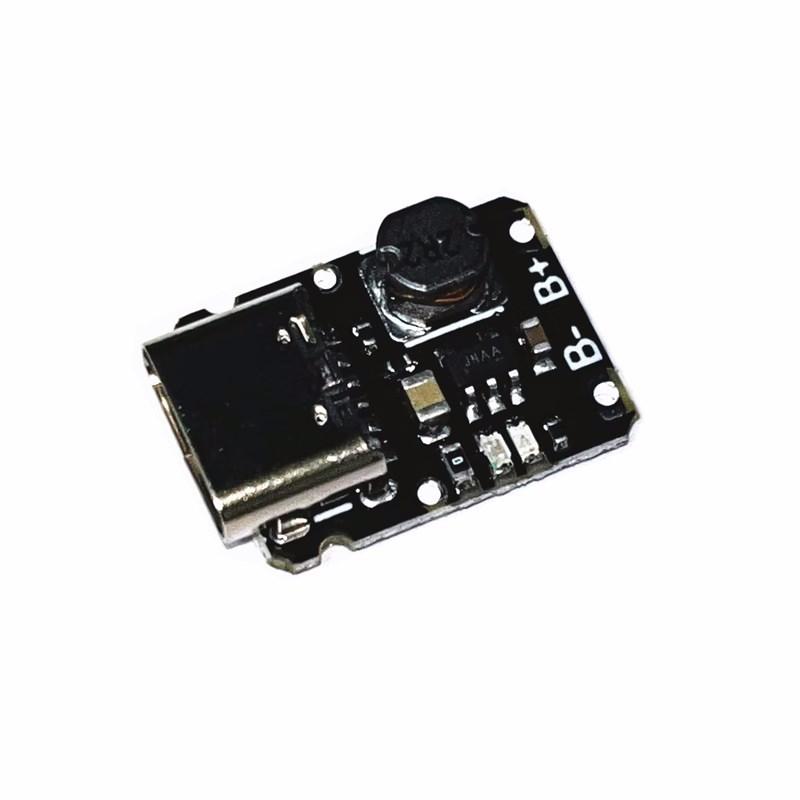 5V Charging and Discharging Integrated Module 3.7V 4.2V18650 Lithium Battery Charging Boost Power Board Protection Type-c