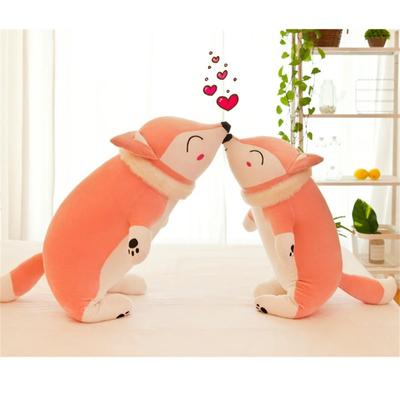 Neue kreative Party Fuchs Puppe Plüsch Spielzeug Software Schlafkissen Mädchen Geburtstagsgeschenk