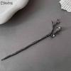 Tassel Flower Hairpin: Elegant Chinese Style Hanfu & Qipao Hair Accessory for Women