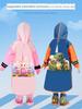 Impermeabile per Bambini 2025 Cartone Animato Dinosauro Ragazzi Ragazze Bambini Piccoli Poncho Impermeabile Asilo Spesso Mantella da Pioggia