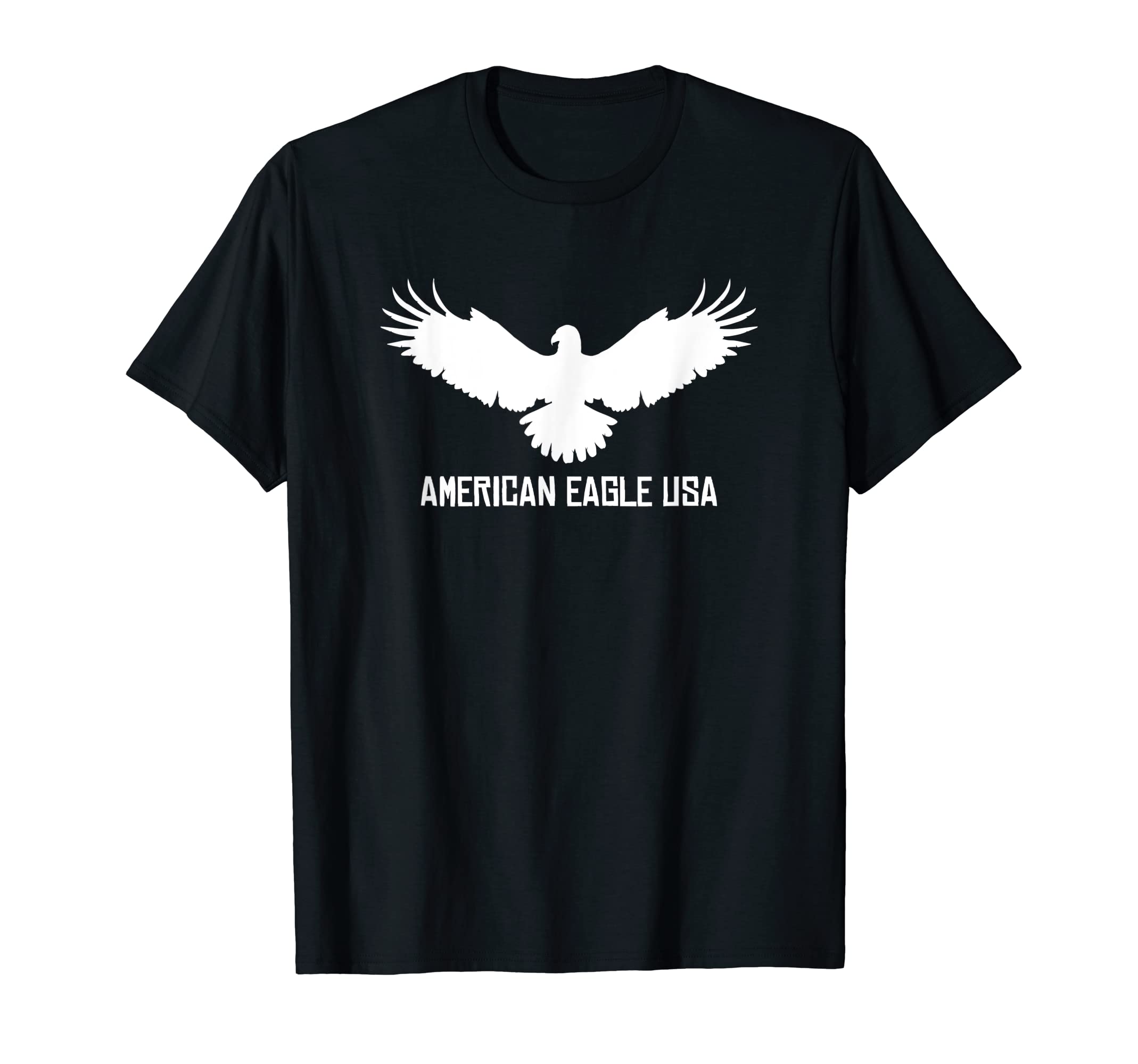 

American Eagle USA - Bald Eagle Silhouette T-Shirt