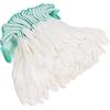 12 Pairs Anti-Static Work Gloves White Nylon Gardening Gloves for Cutting Slicing Carving Safety Gloves