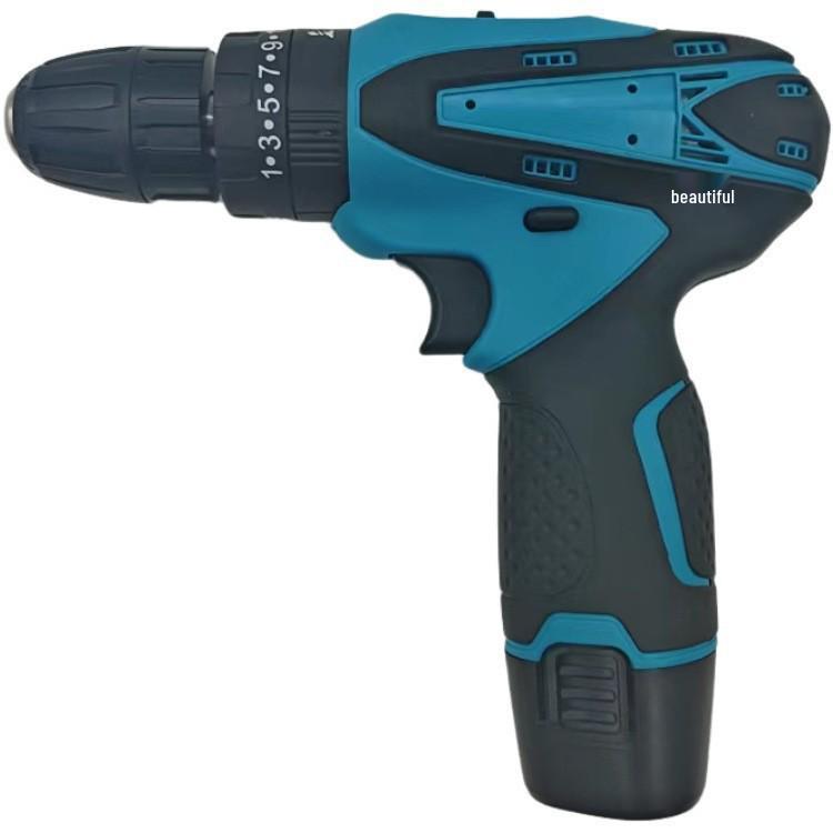 12V Cordless Electric Drill Set with Lithium Battery