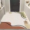Washable  PVC Door Mat Non-Slip Dirt Resistant Extra Large Entrance Rug for Hallway Home Decor