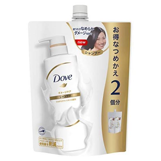 

Dove Damage Care Shampoo Refill 700g x 3 pack