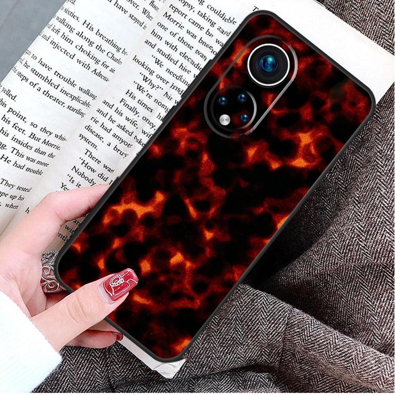 Tortoise Shell Pattern Case For Honor Magic 5 Lite 6 Pro 50 70 90 Honor X8b X9b X6 X7 X8 X9 X6a X7a X8a X9a Cover