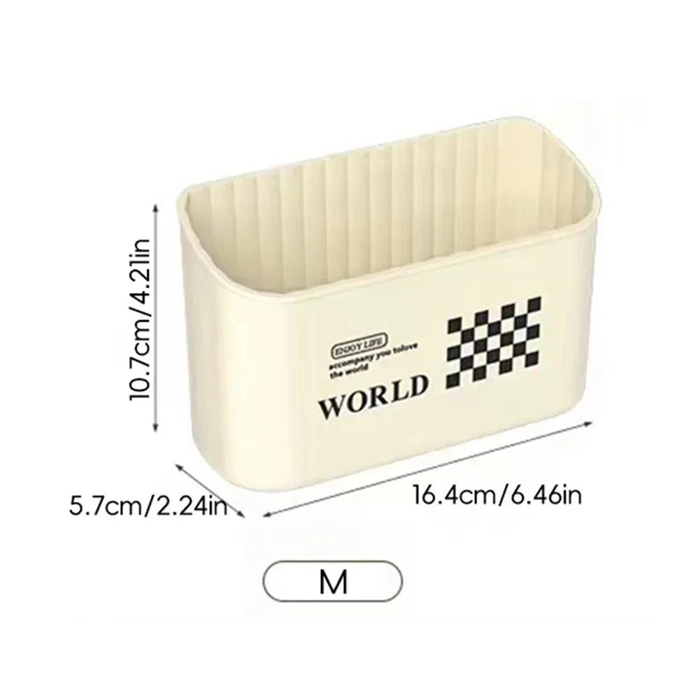 1/3Pcs Magnetic Storage Box Refrigerator Side Wall Mounted Storage Box Kitchen Organizing Shelves and Storage Basket Punch Free