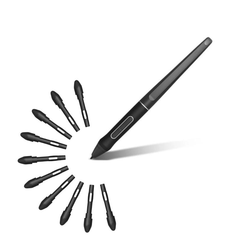 10Pcs Replacement Nibs for 16/12/13/20 Digital Pen Wear Resistant Tip For Graphics Designers