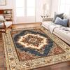 Light Luxury Retro Persian Carpet Soft Anti slip Washable Floor Mat Living Room Bedroom Study Home Decoration