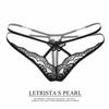 Sexy T-pants Women's Transparent Seduction Lace Low-rise Women's Panties Sexy Breathable Elastic Thong Tback2040
