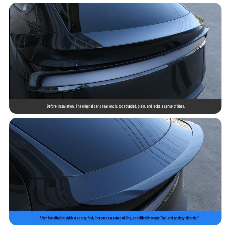 Carbon Fiber Rear Spoiler for 2025 Tesla Model Y Facelift P Version