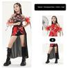 Chinese Style Jazz Dance Costumes for Girls – Trendy Performance Set for Model Runway Shows
