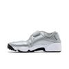 Nike Womens Air Rift Premium 'Metallic Silver Sail' (women's Sizes) Metallic Silver / Sail / Black Casual Shoes HM5737 003
