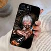 S-Sakamoto Anime D-DAY Phone Case For iPhone 17,16,15,14,13,12,11 Plus,Pro Max,XS,Soft Silicone Black Cover