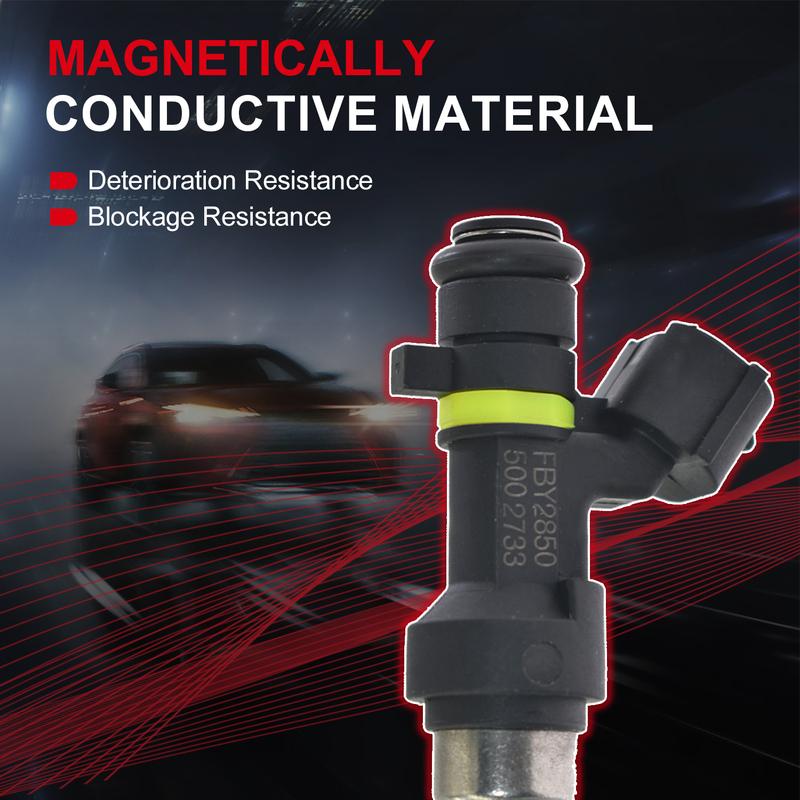 4pcs Fuel Injectors For Nissan Sentra 2.0L Cube Versa 1.8L 2007-2014 16600-EN200 16600EN200 FJ1056 842-12343 FIJ0026 FBY2850