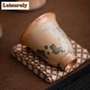 70ml Zhiye Filiżanka do Pieczenia Zen Czarka do Herbaty Para do Herbaty Degustacja Herbaty Filiżanka do Medytacji Chazhan Filiżanki Mistrzowskie Kolekcja Naczyń Domowych