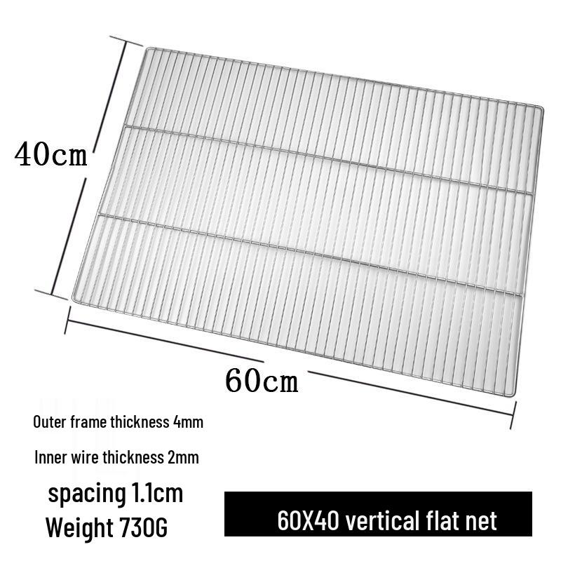 Wasserfilter und Kühlgestell aus Edelstahl mit Füßen für BBQ und Backen