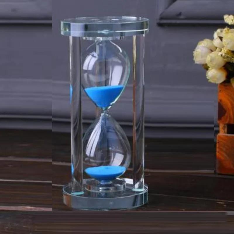 15-60 perces Homokóra Homokóra Konyhai Iskola Modern kristály óra Üveg Homoküveg Homokóra Tea időzítők Otthoni dekorációs ajándék