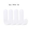 4PCS Towel Hook Plastic Door Hanger Self Adhesive Wall Hanger Hat Racks Key Hanger Wall Organizer Home Decor Key Holder