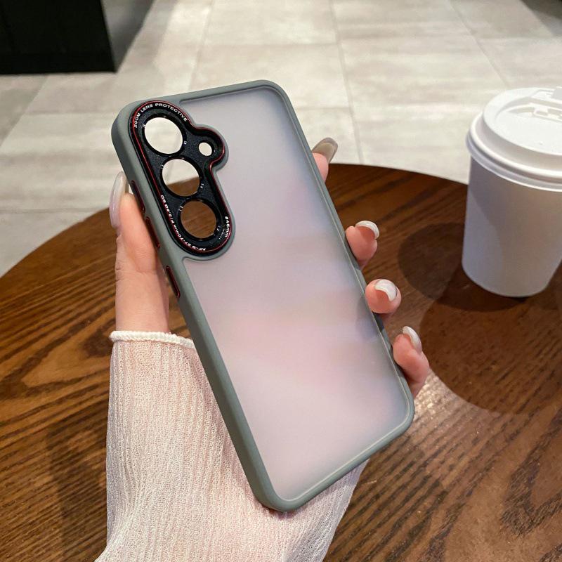 Mattierte Skin-Feel Vollabdeckungshülle für Samsung S24 Ultra/S24/S24 Plus