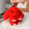 15Cm Rabbit Fur Keychain Women Bag Car Key Chain Pendant Decoration Jewelry Bags