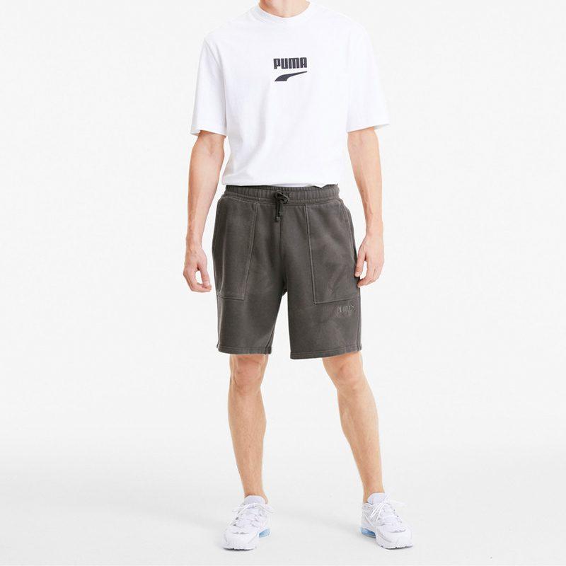 PUMA Casual Shorts Men's Slate Gray Moderate 598524-45-