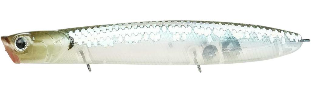 Lucky Craft Gunfish Garnish 117 Fishing Lure MS Ghost / (272 Minnow)