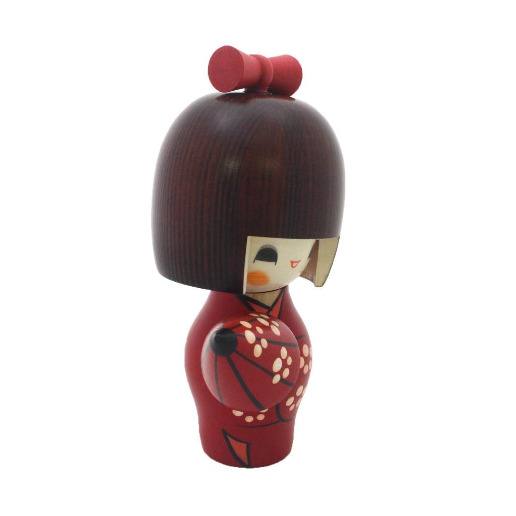 Castle Enterprise Kokeshi Rain Shelter Made In Japan Total [Akitsune Studio] Length 13.5cm