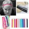 5pcs Elastic Sweat Hairband Yoga Running Fitness Headband Thin Sports Ladies Men Hairband Anti-skid Hair Decoration