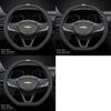 38cm protiskluzový potah volantu z kůže Nappa pro Chevrolet Spark Captiva Cruze Malibu Equinox Trax Camaro Blazer