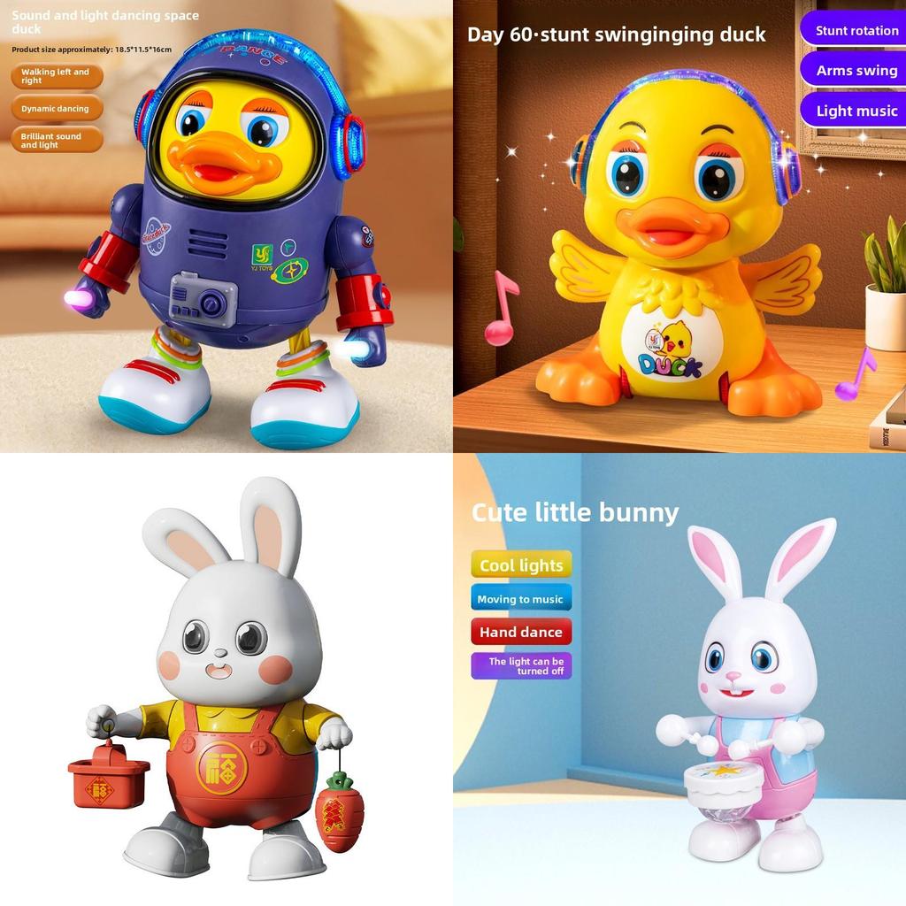 Dancing Bunny Toy With Music And Lights For Baby Learning And Entertainment