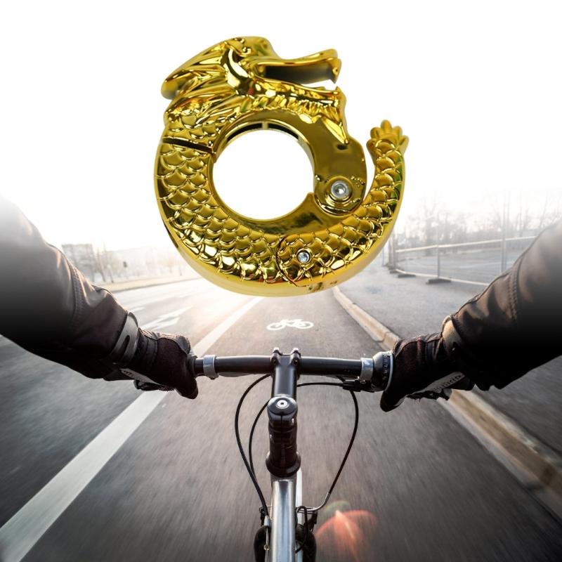 Electric Bike Handlebars Storage Hook, Alloy Fashion Rings Clip for Helmets, Backpacks, Grocery Bag and Riding Accessories