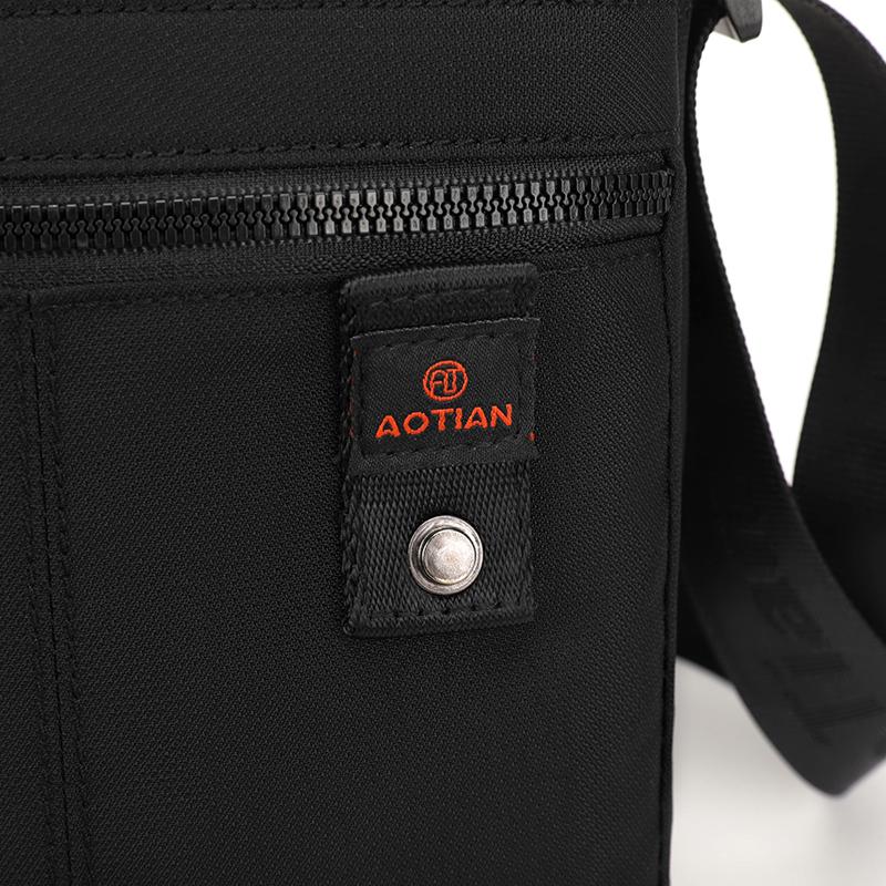 Herren Umhängetasche Oxford Tasche Mehrfachfach Schultertasche