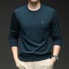 Wind Men's Patchwork Crew Neck Hoodie Autumn Comfortable Skin-Friendly Versatile Casual Top Trendy Minimalist Top