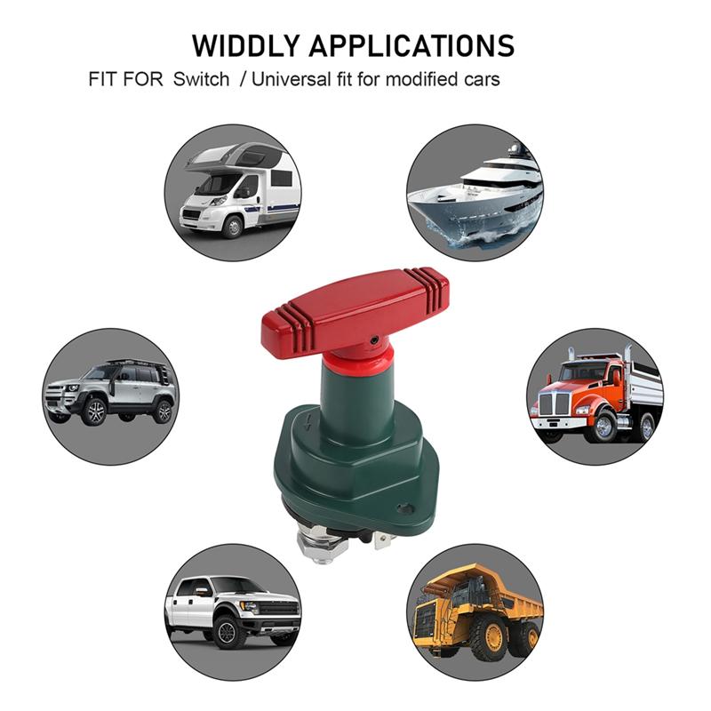 Caravan Boat 12V 24V 300A Rotary Disconnect Switch Power Master Switch For Land Rover-A99D