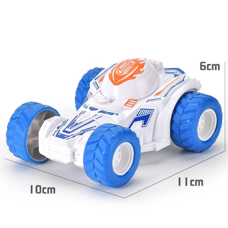 Four-Wheeled Double-Sided Drive Inertia Toy Car 360 Degree Rotating Stunt Collision Spinning Twisting Buggy Boys Car Toys