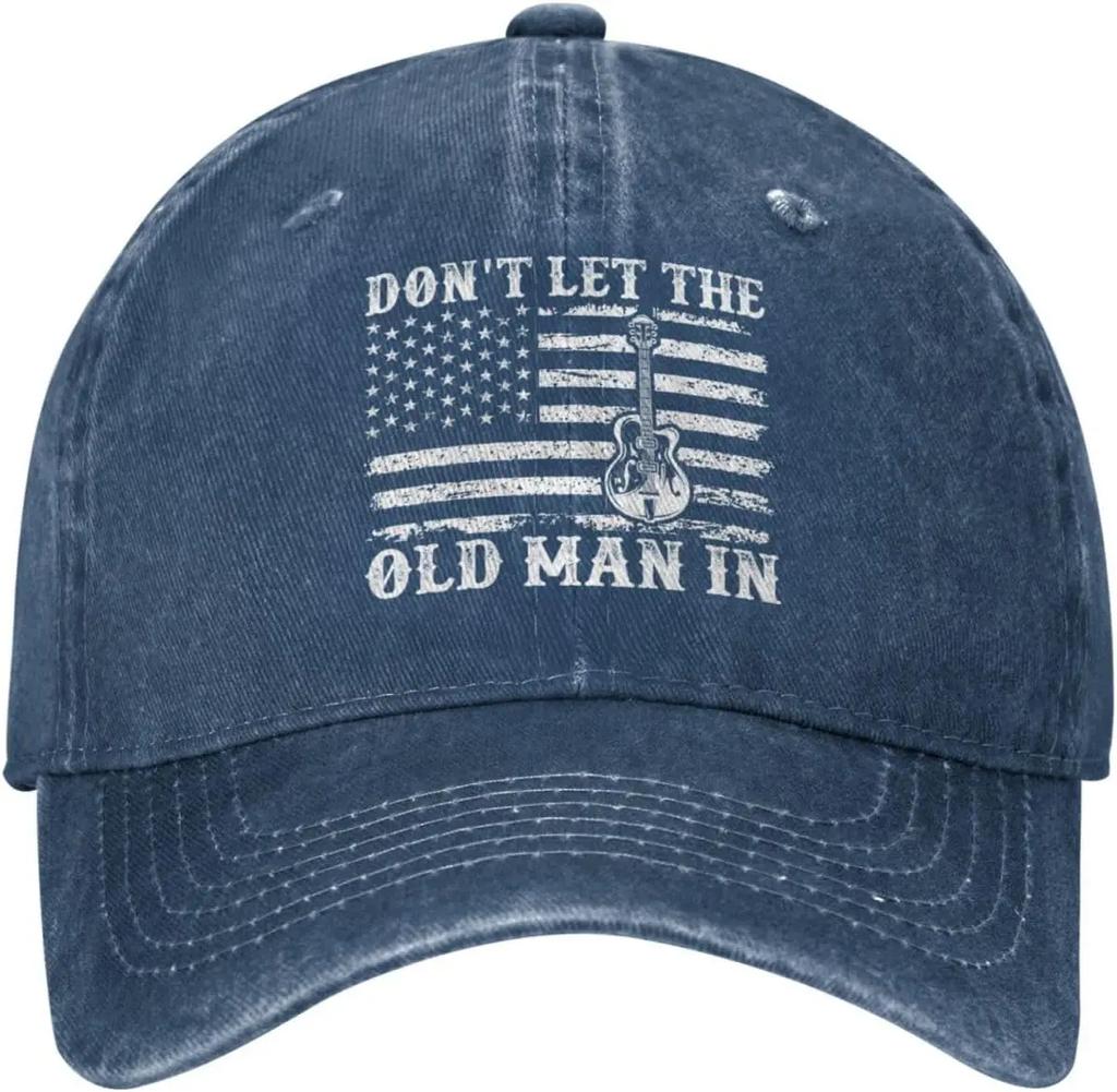 Old Man Hat Dont Let Old Man In Hat for Women Baseball Hats Vintage Hat