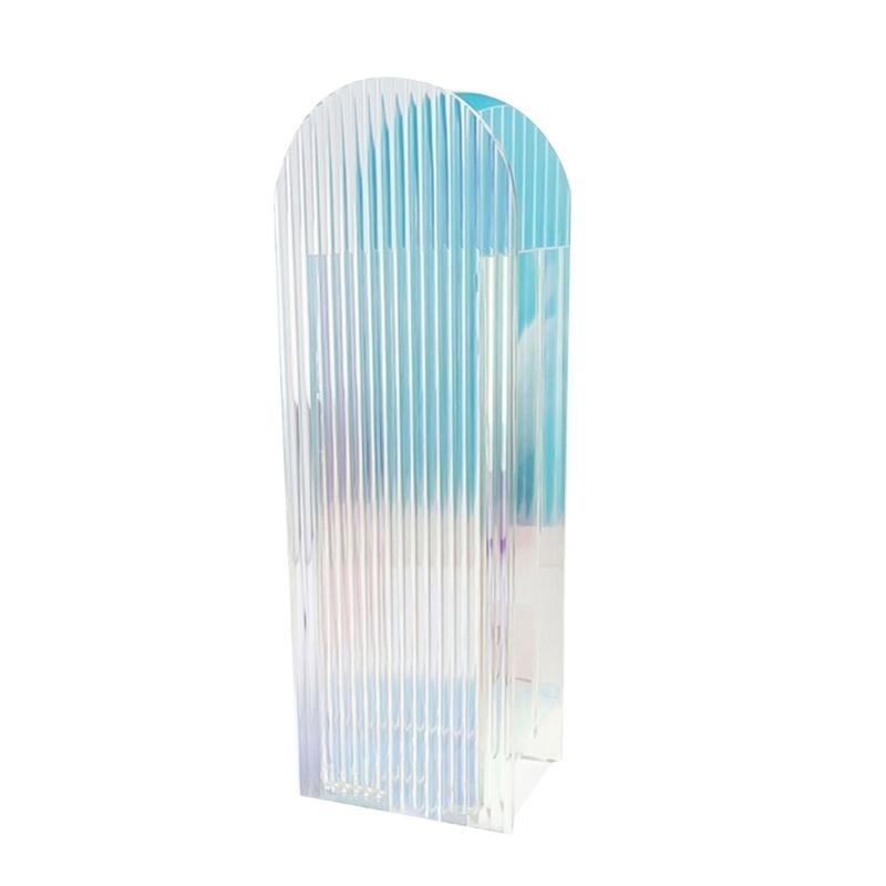 

Clear Colorful Acrylic Vase Flower Pot Container Decoration Ornament Crafts for Wedding Spring Festival Party Decoration