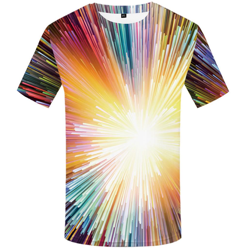 

Men s Summer 3D Printed Short Sleeves Fashion Comfort Blouse Top