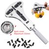 Watch Repair Tool Waterproof Screw Adjustable 3 Claws Back Case Opener Wrench Remover Watch Battery Press Closer Remover Wrench
