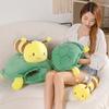 Turtle Bee Doll 2-in-1 Plush Toy Detachable Cartoon Turtle Shell Plushie