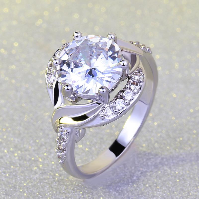 Jewelry Personality Exaggerated Main Stone Ring Women'S Fashion Jewelry Diamond Ring