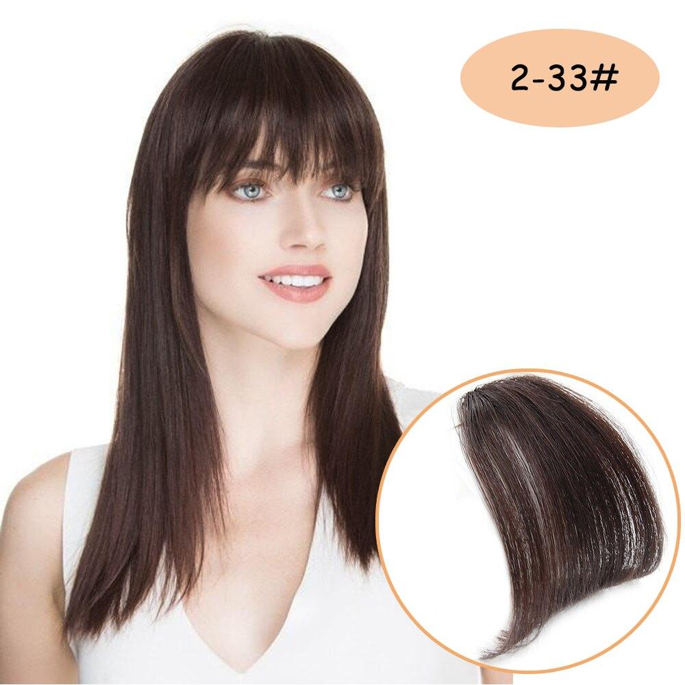 

Синтетические накладные волосы MISSQUEEN с воздушной челкой, натуральные черные, светло-коричневые, темно-коричневые, высокотемпературные волокна China