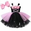 Colorful Butterfly Fairy Costume for Girls Fancy Tulle Princess Tutu Dress Baby Halloween Carnival Birthday Dress Up Outfits
