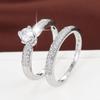 Cross Europe Retro Hip Hop Creative Couple Rings