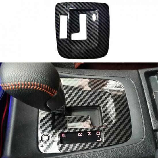 For Subaru XV 2012-2017 Middle Console Gear Shift Panel Trim Carbon Fiber ABS