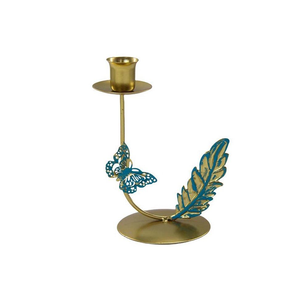 

Европейский стиль свадебный ароматерапевтический поднос окрашенный антипадающий подсвечник в виде листа и бабочки прочный железный поднос для свечей аксессуары для стола